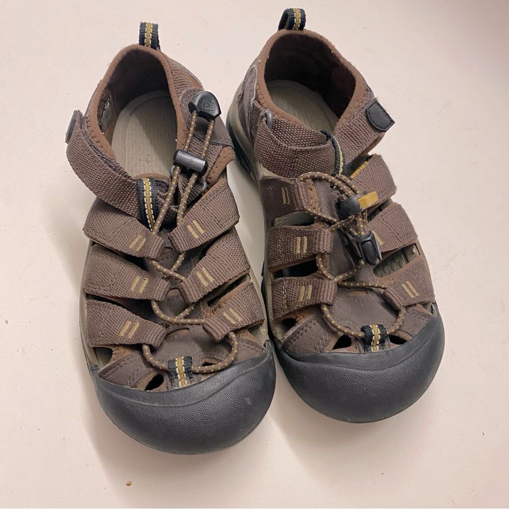 KEEN Newport H2 Water hiking sandals shoes brown unisex boys 3